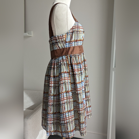 Burlapp Anthropologie Silk Dress - M - Picture 3 of 9